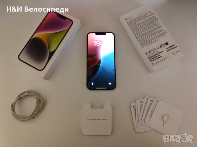Iphone 14 White 128 GB КАТО НОВ !!!