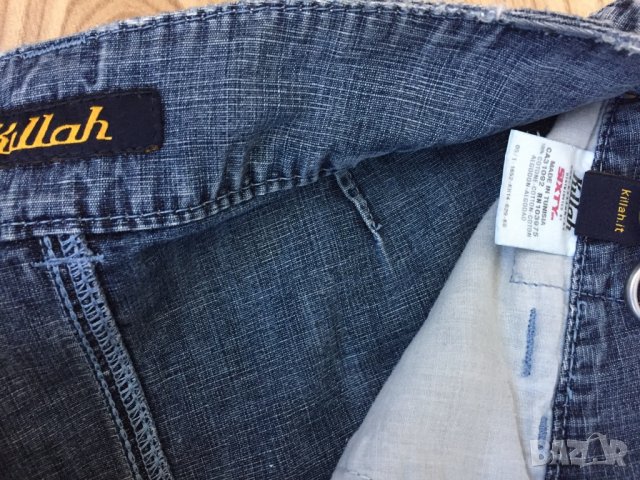 Дамска дънкова пола KILLAH by MISS SIXTY оригинал, size S, 100% памук, перфектно състояние, снимка 5 - Поли - 28978071