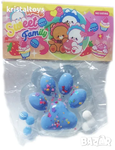 Скуиши SQUISHY голямо светещо прозрачно, снимка 3 - Други - 49615293