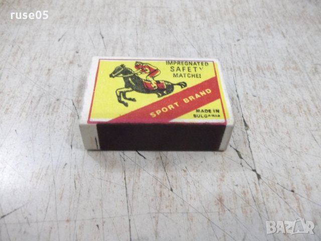 Кибрит "SPORT BRAND", снимка 3 - Други ценни предмети - 28038078