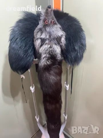 Яки лисица естествен косъм- различни-3 броя, снимка 3 - Шалове - 47805846