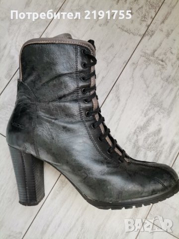 Боти, естествена кожа, снимка 2 - Дамски боти - 43090267
