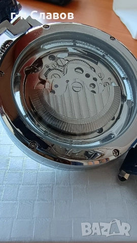 Skeleton DIFFUL Moon Phase Tourbillion Leather Men Automatic Watch, снимка 9 - Мъжки - 51655295