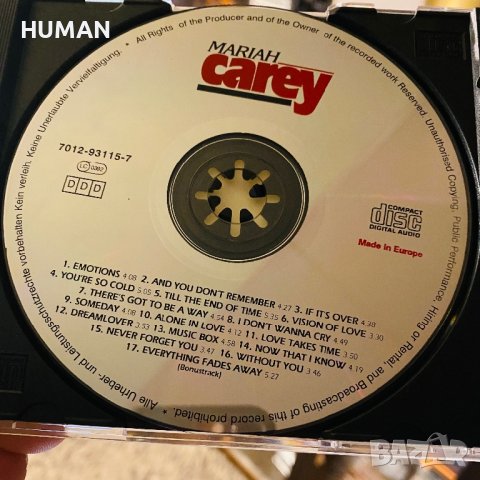 Whitney Houston - Mariah Carey, снимка 12 - CD дискове - 43561951
