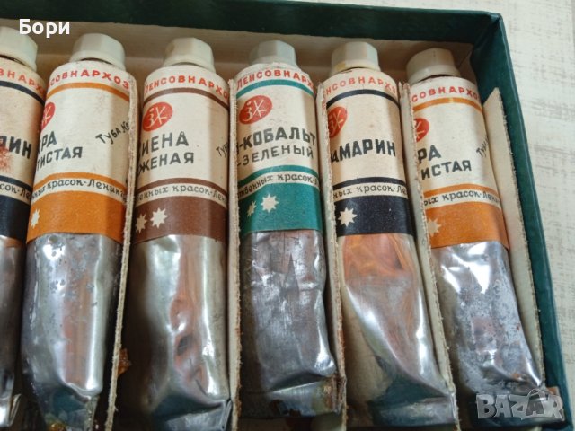 Маслени бои Ленинград 1951г / 3, снимка 5 - Антикварни и старинни предмети - 40878997