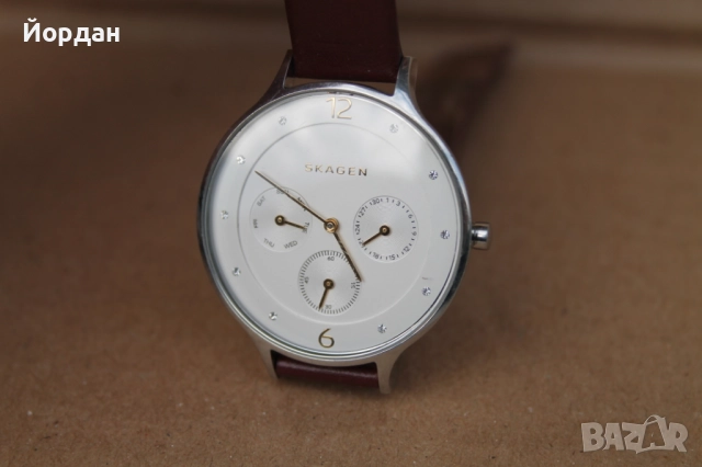Дамски часовник ''Skagen'', снимка 3 - Дамски - 52565045