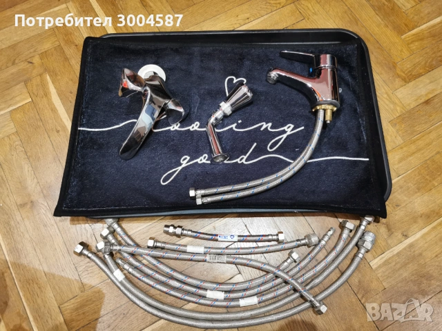 Продавам чисто нов смесител за мивка Roca с подаръци, снимка 6 - Мивки - 53232966