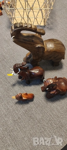 Ръчно изработени дървени кубински статуетки , снимка 3 - Статуетки - 39537714