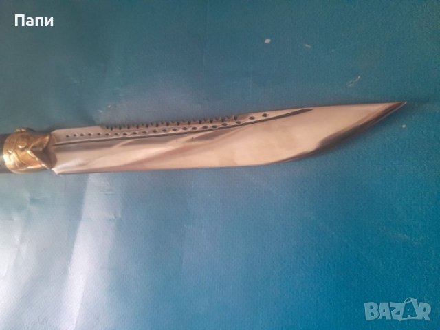 Ловен нож с дръжка на риба, снимка 6 - Ножове - 38390589