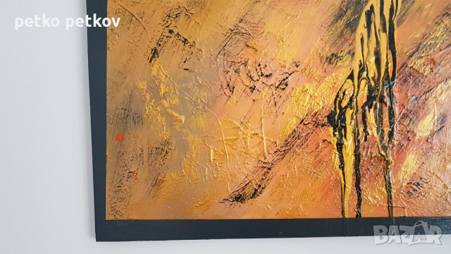 Абстрактнa картинa Luneful 2, снимка 5 - Картини - 36483126