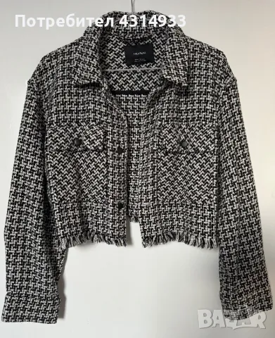 Късо сако букле