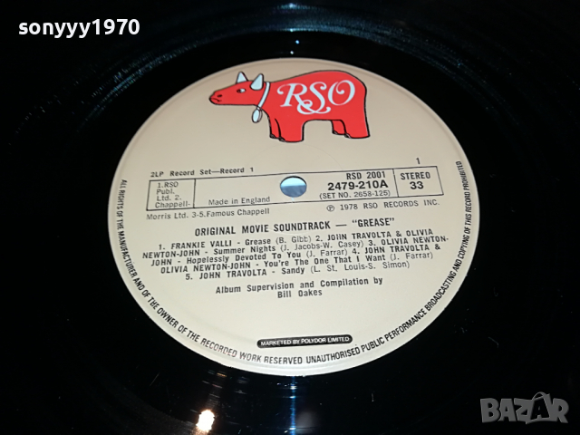 поръчани-JOHN TRAVOLTA & OLIVIA NEWTON-JOHN 0804222035, снимка 15 - Грамофонни плочи - 36392013