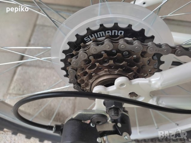 Продавам колела внос от Германия юношески велосипед AVIGO STYLIN 24 цола преден амортисьор, снимка 5 - Велосипеди - 37229551