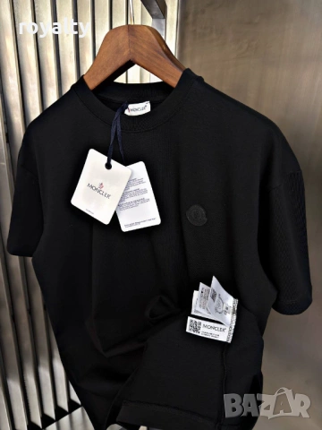 Moncler Нови Мъжки Тениски Два Цвята Монклер , снимка 7 - Тениски - 53510487