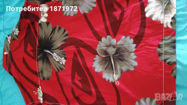 Продавам мъжка хавайска,памучна риза Quiksilver ,размер Л, снимка 6 - Ризи - 51343321