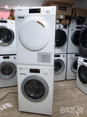 UK Miele Пералня и Сушилня Комплект Миеле 12м Гаранция