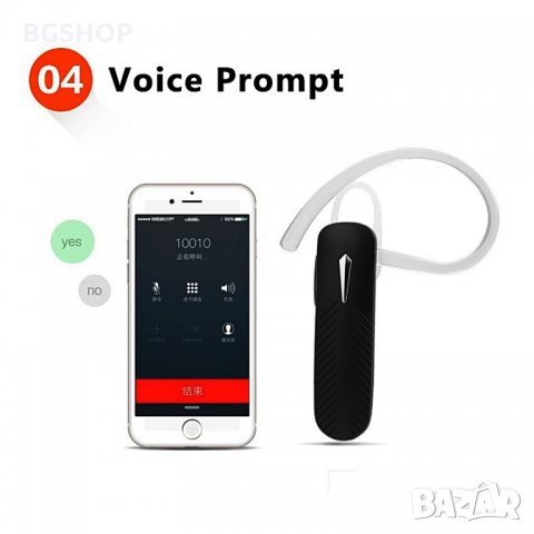 Bluetooth Слушалка / Блутут слушалка - Черна, снимка 5 - Слушалки, hands-free - 27015361