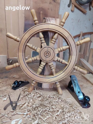 Корабно кормило - рул щурвал, снимка 4 - Части - 52505768