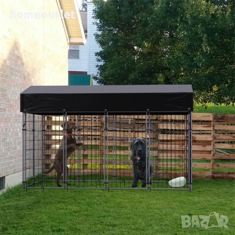 ПРОМОЦИЯ Клетка за кучета със стабилна метална конструкция BINGO PAW JJ-XZ171-L, снимка 4 - За кучета - 52824130