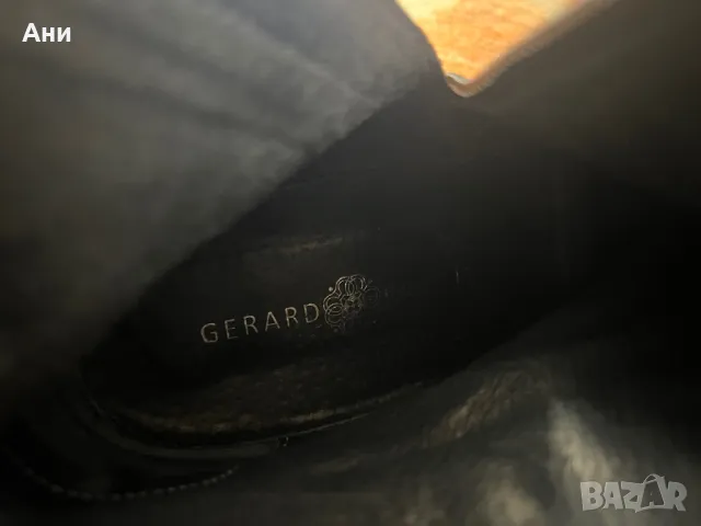 Кожени кафяви боти 39 Gerard Pasquier, снимка 8 - Дамски боти - 48525113