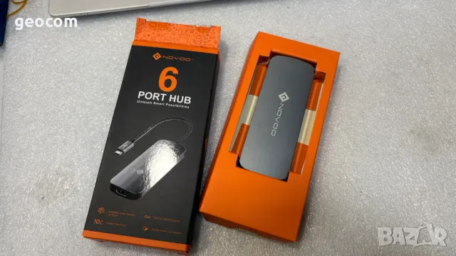 5в1 USB HUB Novoo (Нов,HDMI,Type-C,USB v.3.2)