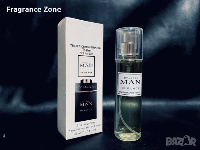 Bvlgari Man In Black EDP 45 ml - ТЕСТЕР за мъже, снимка 1 - Мъжки парфюми - 40059380