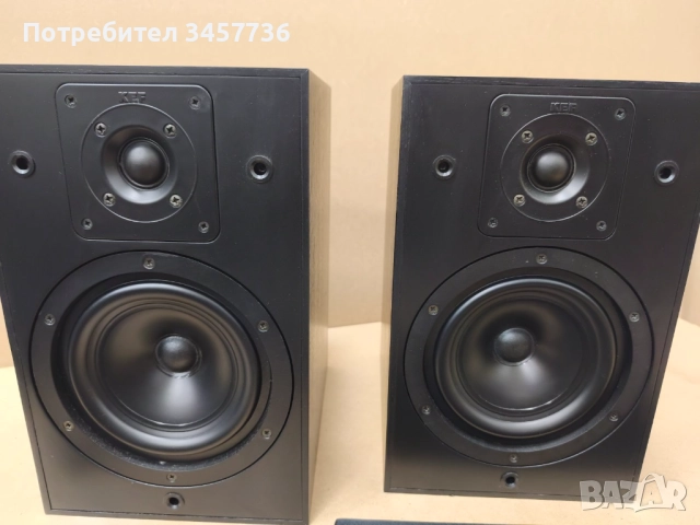 Английски Букшелф Тонколони KEF Reference 102 Еднакви серийни номера A + B , снимка 7 - Тонколони - 52690600