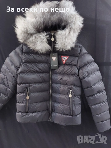 Ликвидация❗️🔥Guess Дамско Зимно Яке С Естествен Пух От Лисица Гес Код LFS697, снимка 1