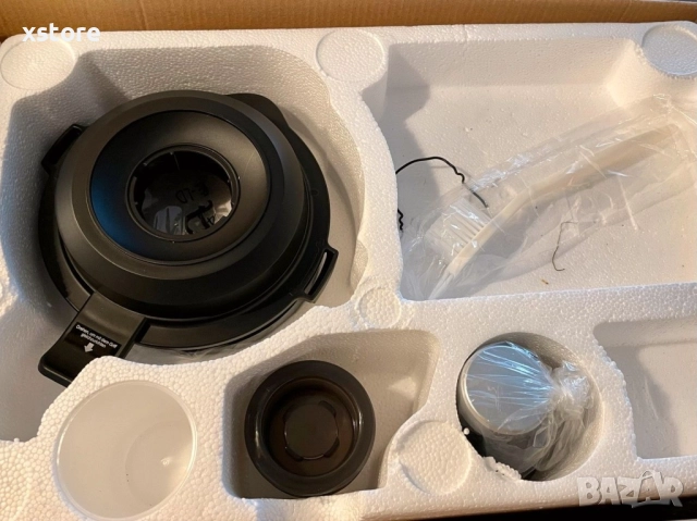 Вакуумен блендер и уред за приготвяне на супи Aurora - черен, червен, снимка 6 - Блендери - 52595874