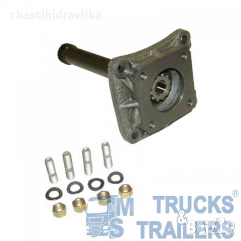 Входящ вал за скоростна кутия VOLVO 297мм - HYVA, снимка 2 - Части - 26373152