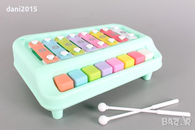 Бебешко пиано с ксилофон, снимка 4 - Музикални играчки - 43187477