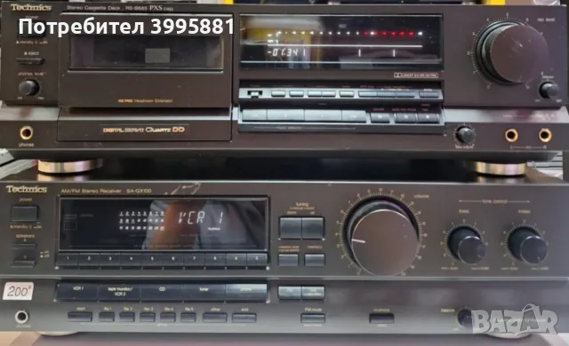 Стерео касетен дек Technics, mod. RS-B665 PXS cap. 
