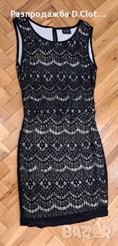 Дантелена рокля XS/S, снимка 8 - Рокли - 39007781