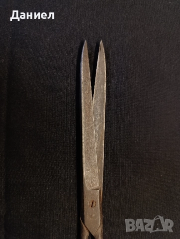 Стара шивашка ножица, снимка 2 - Антикварни и старинни предмети - 51628972