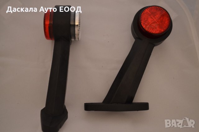 1 бр. ЛЕД LED рогчета , светлини за камион ,12-24V , 0111LRW, снимка 3 - Аксесоари и консумативи - 35553492