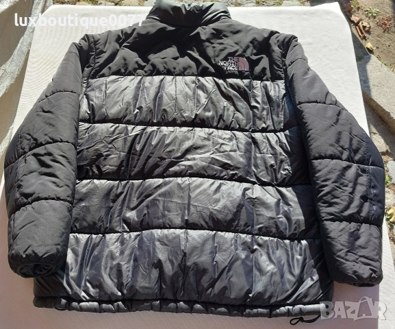 Използвано в отлично състояние зимно пухено яке The North Face XL, снимка 2 - Якета - 52805372