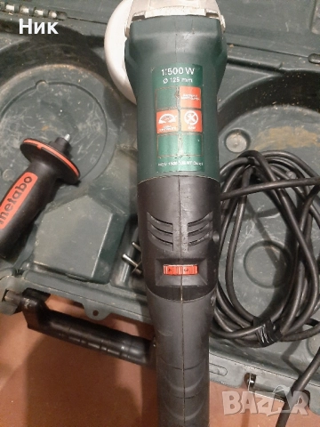 Метабо WEV 1500-125RT, снимка 3 - Ъглошлайфи - 52952355
