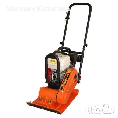 Виброплоча BISONTE PC65-H, Honda GX160, 60кг, снимка 3 - Други машини и части - 48822309