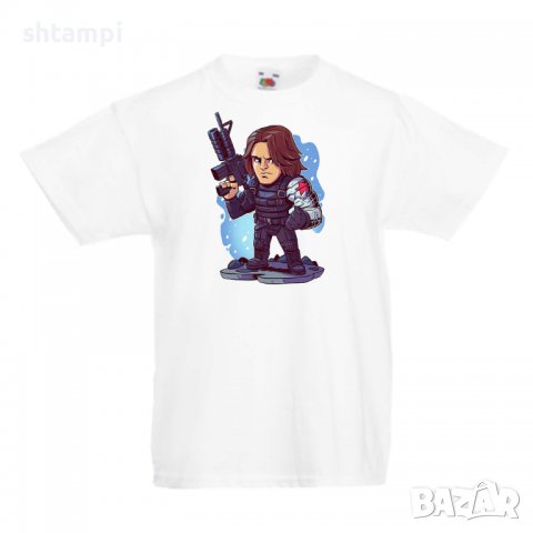 Детска тениска Marvel Winter Soldier Игра,Изненада,Подарък,Геймър,, снимка 3 - Детски Блузи и туники - 36738500