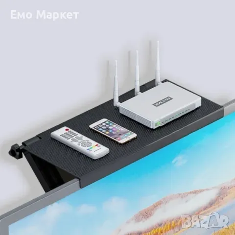 Настолна стойка за екран тип рафт, снимка 6 - Други стоки за дома - 49238020