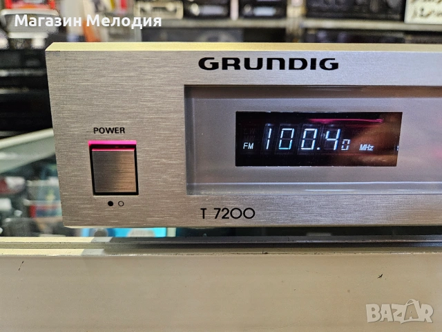 Качествен стерео тунер Grundig T 7200 В отлично техническо и визуално състояние., снимка 10 - Радиокасетофони, транзистори - 53455114