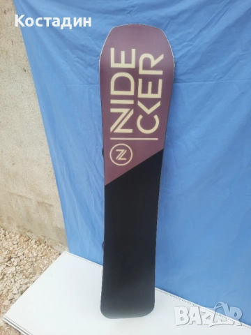 Сноуборд NIDECKER AXIS с автомати 162см.  , снимка 7 - Зимни спортове - 52466867