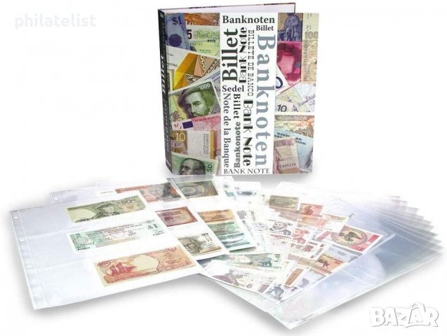 SAFE - Албум за банкноти "Макси" 7921 за 110 банкноти, снимка 2 - Нумизматика и бонистика - 37994334
