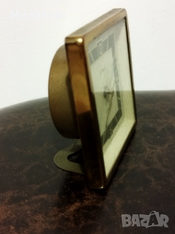 Стар механичен будилник, настолен часовник, снимка 8 - Антикварни и старинни предмети - 52424926