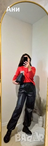 Кожен панталон, снимка 4 - Панталони - 52046499