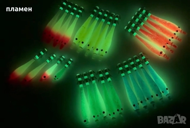 Луминисцентни джигове, снимка 2 - Такъми - 52506301