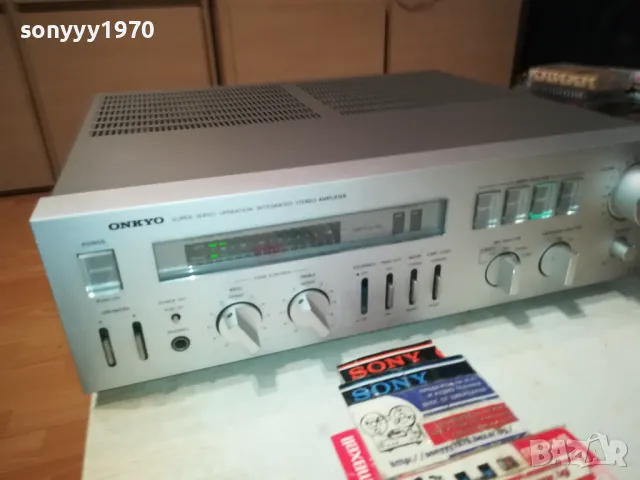 ONKYO A-35 STEREO AMPLI-MADE IN JAPAN-ВНОС SWISS 2704251121LNWC, снимка 3 - Ресийвъри, усилватели, смесителни пултове - 50052479
