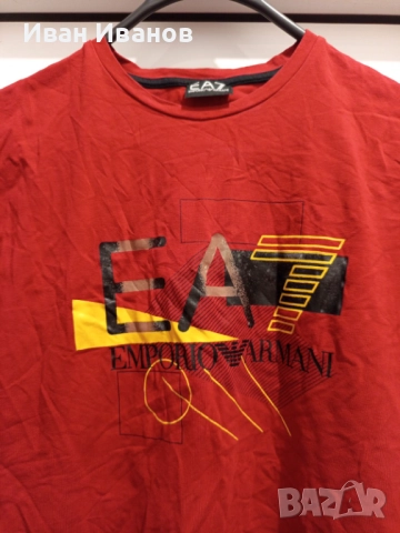 Оригинална тениска Armani, снимка 5 - Тениски - 51642029