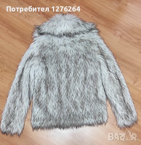 Дамско пухкаво късо палто DOROTHY PERKINS, снимка 3 - Палта, манта - 43354203