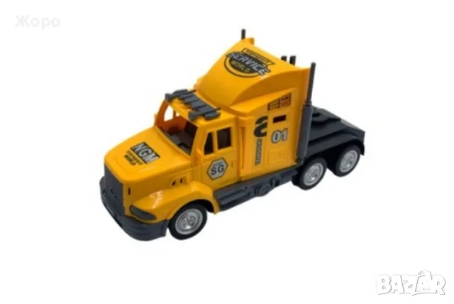 Детски камион автовоз с строителни машини и дистанционно управление 996912, снимка 6 - Коли, камиони, мотори, писти - 48172123